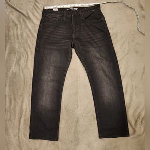 Mavi Jake 31W Black Stretch Jeans Short Inseam Altered Excellent